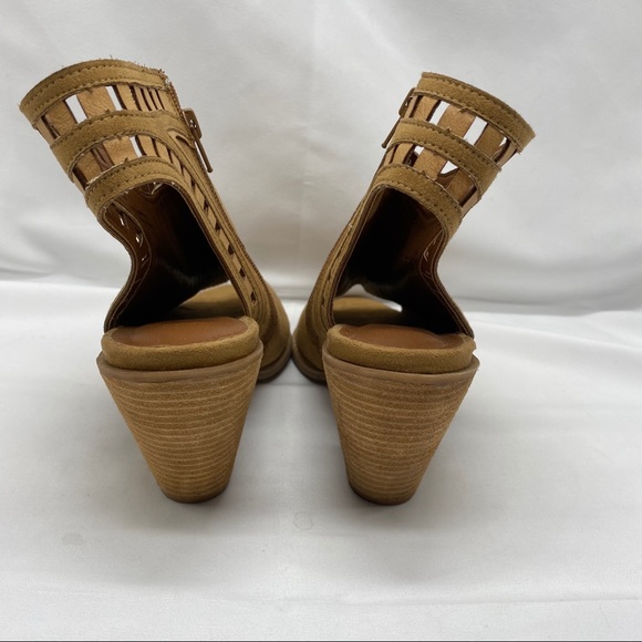 Dolce by Mojomoxy:open toe/heel, block heel bootie - Picture 5 of 8